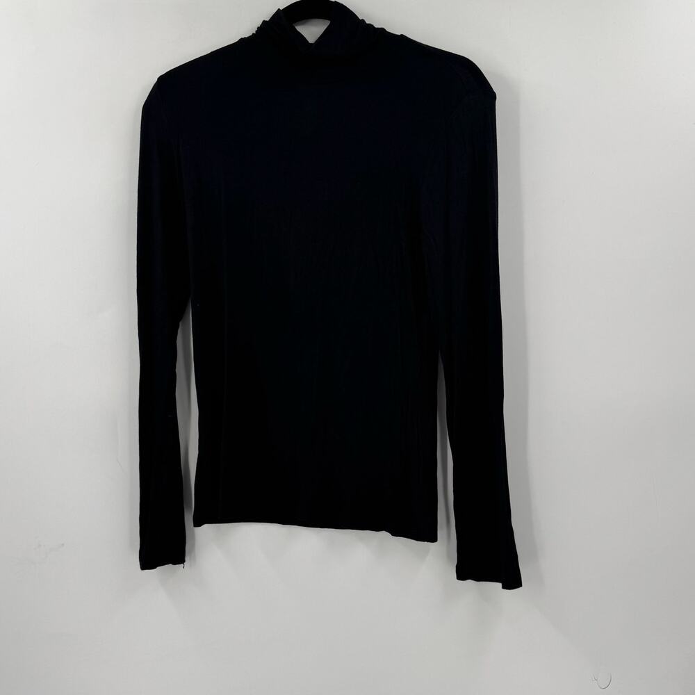 NWOT Active Basic Black Stretchy turtleneck